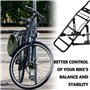 Porte-Bagages Vélo: Porte-Bagages Arrière Montainbike Universel, Ajustable Avec Hauteur Réglable, Porte-Bagages Touring Pour Voy