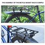 Porte-Bagages Vélo: Porte-Bagages Arrière Montainbike Universel, Ajustable Avec Hauteur Réglable, Porte-Bagages Touring Pour Voy