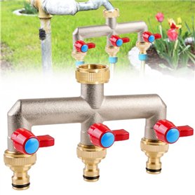 MEYAGOT Distributeur d'eau 3 Voies en Laiton