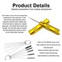 1 Kit de Nettoyage Pour Aérographe, Pot De Nettoyage pour Aérographe, Aérographe Pistolet Lavage Nettoyage Outils, Pot En Verre 