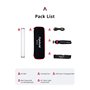 [Lumière du Premier Pixel] Aputure MT Pro - Mini Lampe à Tube avec Sortie en Couleur, Bâton Lumineux 2,000-10,000K avec 36 LED R