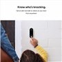 Google Nest Doorbell (filaire) – Anciennement Nest Hello – Sonnette vidéo avec diffusion en continu 24h/24 et 7j/7 – Caméra inte