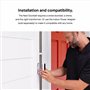 Google Nest Doorbell (filaire) – Anciennement Nest Hello – Sonnette vidéo avec diffusion en continu 24h/24 et 7j/7 – Caméra inte