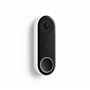 Google Nest Doorbell (filaire) – Anciennement Nest Hello – Sonnette vidéo avec diffusion en continu 24h/24 et 7j/7 – Caméra inte
