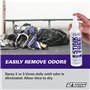 2Toms StinkFree Shoe Odor Eliminator Spray, Élimine les odeurs causées par la transpiration sur l'équipement, bouteille de 236 m