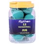 Python (vert) Lot de 12 balles de racquetball (super rapide avec visibilité optimale)