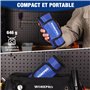 WORKPRO Jeu de 9 Clés à Bougie et à Pipe, Clés à Tube de 6x7 à 20x22 mm avec Barre de Rotation et Sac de Rangement, pour Réparat