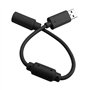 MEIZHEN Lot de 3 câbles de rechange USB pour manette de jeu Xbox 360 PC filaire Rock Band et Guitar Hero - Noir