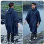 Sensong Poncho imperméable poncho à capuche réutilisable imperméable femmes pique - nique en plein air randonnée Camping pêche c