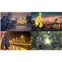 Sensong Poncho imperméable poncho à capuche réutilisable imperméable femmes pique - nique en plein air randonnée Camping pêche c