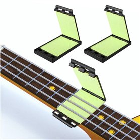 2 Pcs Nettoyeur de Cordes pour Guitare，Nettoyeur de Corde et Manche de Guitare Outils de Nettoyage et Entretien pour Instruments