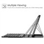 FINTIE Clavier pour Lenovo Tab M10 (3rd Gen) 10.1 Pouces 2022 (TB328) - [AZERTY Français] Housse Fine Multiposition, Bluetooth s
