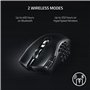 Razer Naga V2 HyperSpeed Souris de Jeu sans Fil MMO : 19 Boutons programmables – Technologie HyperScroll – Capteur Optique Focus