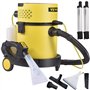 VEVOR Aspirateur Eau et Poussières 4-en-1 Aspirateur Multifonction en PP 20 L 1200 W 2 CV Filtre HEPA Éponge 17 kPa avec Télécom