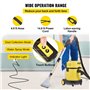 VEVOR Aspirateur Eau et Poussières 4-en-1 Aspirateur Multifonction en PP 20 L 1200 W 2 CV Filtre HEPA Éponge 17 kPa avec Télécom