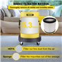 VEVOR Aspirateur Eau et Poussières 4-en-1 Aspirateur Multifonction en PP 20 L 1200 W 2 CV Filtre HEPA Éponge 17 kPa avec Télécom