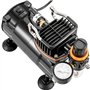 VEVOR Compresseur Aérographe Professionnel Kit Aérographe Complet Double Action Pistolet Aérographe 0,2/0,3/0,8mm Pression Débit
