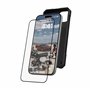 URBAN ARMOR GEAR PLUS Verre trempé de protection d'écran Apple iPhone 15 Plus [9H verre double trempé, anti-traces de doigts, ki