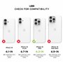Urban Armor Gear Bundle Pathfinder MS Case/Lanyard Compatible Apple iPhone 16 Pro (Chargement sans Fil/Chargement magnétique Com