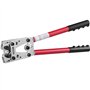 VEVOR Pince à Sertir 6/10/16/25/35/50 mm² Outil de Sertissage Cosses de Câbles Batterie Aluminium Cuivre AWG10-1/0 avec Coupe-câ