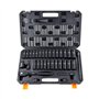 VEVOR Jeu de Douilles à Choc 1/2" Jeu de 26 Douilles à Impact avec Outil à Cliquet 6 Pans en Acier Allié CR-V HRC 42-48 Solide R