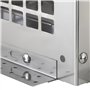 VEVOR Chapeau de Cheminée 432x432 mm Chapeau de Conduit Cheminée Base Carrée Acier Inoxydable 304 Couvercle Bouchon Protection A