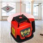 VEVOR Niveau Laser Autonivelant Balayage Rotative 360° Laser Ligne Verticale Horizontale Rouge Travail 500 m pour Construction d