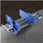 VEVOR Étau à Bois Ouverture de Mâchoire 335 mm Étau d'Établi pour Travail du Bois en Fonte Robuste 600x270x195 mm avec Levier de