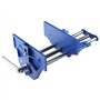 VEVOR Étau à Bois Ouverture de Mâchoire 335 mm Étau d'Établi pour Travail du Bois en Fonte Robuste 600x270x195 mm avec Levier de