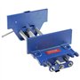 VEVOR Étau à Bois Ouverture de Mâchoire 335 mm Étau d'Établi pour Travail du Bois en Fonte Robuste 600x270x195 mm avec Levier de