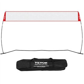 VEVOR Filet d'Entraînement de Volley-Ball Autoportant pour Utilisation Intérieure ou Extérieure
