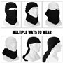 AYPOW Calientes Balaclavas transpirables, cubierta de máscara de Cara gruesa de Ciclismo de Invierno Con Panel de Malla, calenta