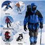 AYPOW Calientes Balaclavas transpirables, cubierta de máscara de Cara gruesa de Ciclismo de Invierno Con Panel de Malla, calenta