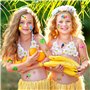 Konsait 96 Pcs Piscine de plage d'été Hawaiian Luau Faux Tatouages Temporaires Tattoos Tatouages Éphémères Autocollants pour enf