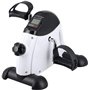 Uten Mini Vélo D'appartement Résistance Réglable Pédale pour Les Bras et Les Jambes avec Ecran LCD Blanc