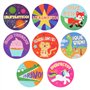 Lot de 1000 autocollants de motivation espagnols pour salle de classe – Autocollants de récompense en vrac pour enfants, enseign