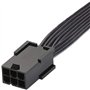 J&D 2-Pack PCIe 6 Pin vers PCIe 8 Pin Câble Adaptateur de d'alimentation, PCI Express 6 Broches vers 8 Broches Power Câble Adapt