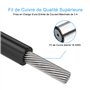 J&D 2-Pack PCIe 6 Pin vers PCIe 8 Pin Câble Adaptateur de d'alimentation, PCI Express 6 Broches vers 8 Broches Power Câble Adapt