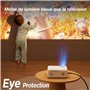 Videoprojecteur Bluetooth, 12000 Lumens Projecteur 1080P, iZEEKER Rétroprojecteur Portable Home Cinéma pour iOS Android PC PS5 H