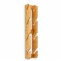 COR Surf Skateboard Wall Mount Display 4 Boards | Snowboard Wall Storage Mount Holds Four Boards Made with Sustainable Bamboo 4 