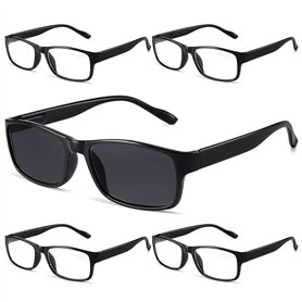 Gaoye Lot de 5 lunettes de lecture bloquant la lumière bleue