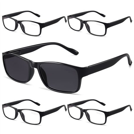 Gaoye Lot de 5 lunettes de lecture bloquant la lumière bleue