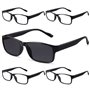Gaoye Lot de 5 lunettes de lecture bloquant la lumière bleue