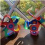 Tiny & Mighty CLIXO - GIPSY TOYS - Jeu de construction magnétique, flexible, durable et imaginatif - 9 pieces - Des 4 ans