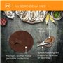 Outset Ensemble de broyage d'huîtres, comprend un couteau à huîtres et un protège-main en cuir