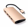 Satechi Adaptateur multiport USB C V2 – Dongle USB C – HDMI 4K (60 Hz)