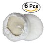 Voarge Lot de 6 peaux à polir 180 mm - Pour polisseuse