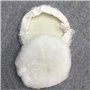 Voarge Lot de 6 peaux à polir 180 mm - Pour polisseuse