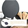 Agatige Gaufrier de cornet, Plateau de Cuisson Croustillant aux Oeufs TrayMoule à Oeufs Antiadhésif Outil de Cuisson à Tarte Cro