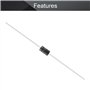Fielect Schottky Lot de 55 diodes de redressement axiales électroniques en silicone 1,5 A 1000 V pour 1N5399